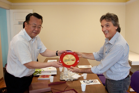 foto: Visita de professores Chineses ao SINPRO-SP