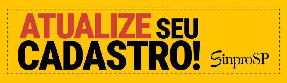 Atualize seu cadastro