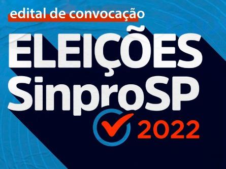 Edital de convocação para eleições no SinproSP 2022