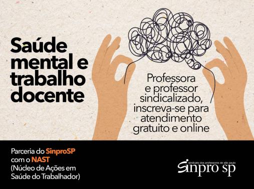 agendamento atendimentos saude mental professor
