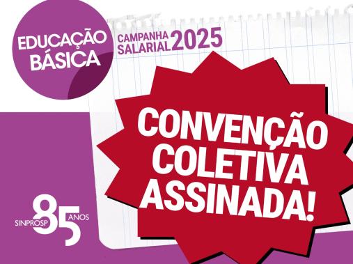 Convenção Coletiva assinada, confira!