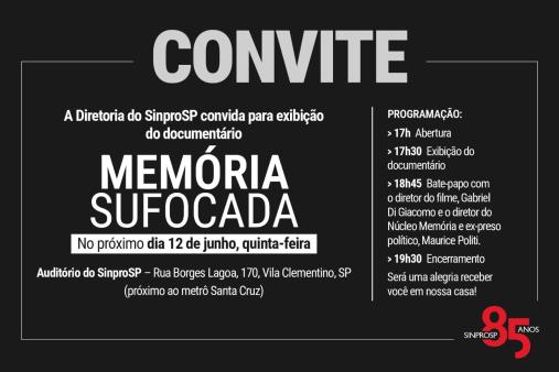 convite documentário